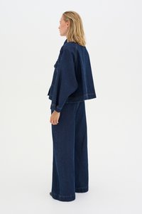 My Essential Wardrobe TESSAMW 160 WIDE - Platėjantys džinsai - dark blue  blue wash