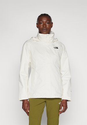 EVOLVE TRICLIMATE JACKET - Softshelljacke - white dune/smokey brown