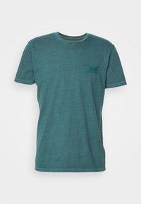 MEDIUM WOBBLY TEE - Camiseta básica - evergreen