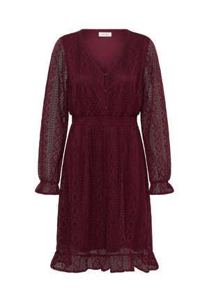 Cream, CRDANIKA LONG SLEEVE - Robe de soirée - zinfandel