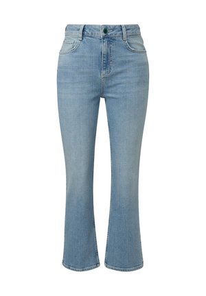 comma casual identity Flared Jeans - blau