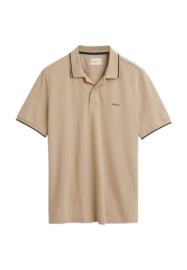 Polo shirt - beige dry sand3