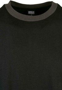 Urban Classics RINGER TEE - Paprasti marškinėliai - blackbird black