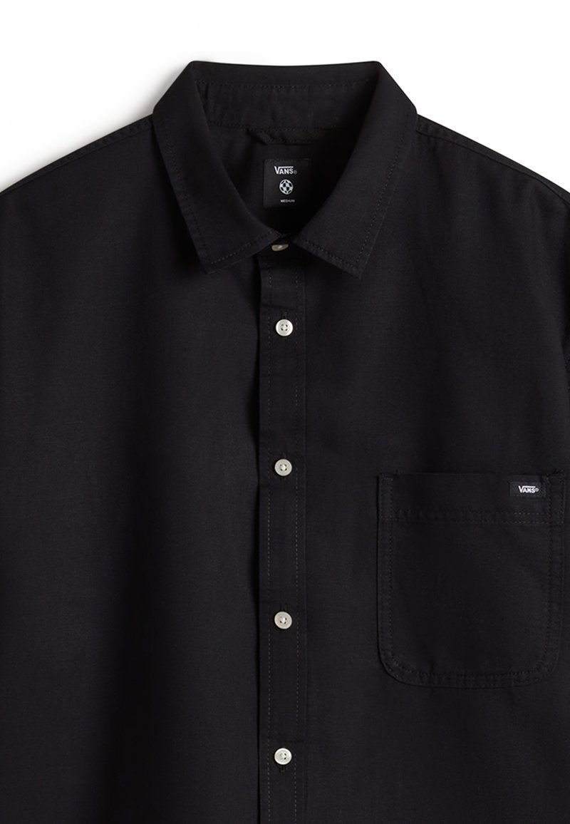 Vans LAWSON SOLID BUTTON UP Shirt black Zalando