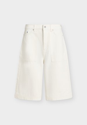 Karl Lagerfeld Jeans, DENIM BERMUDA - Τζιν σορτς - white