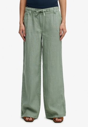 Superdry & Co LOW RISE  - Stoffhose - light jade green