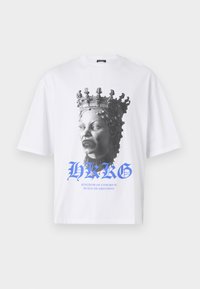 SCULPTURE TEE UNISEX - Apdrukāts T-krekls - off white