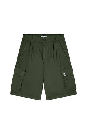 Edwin, BERMUDA RINGE CARGO - Shorts - verde
