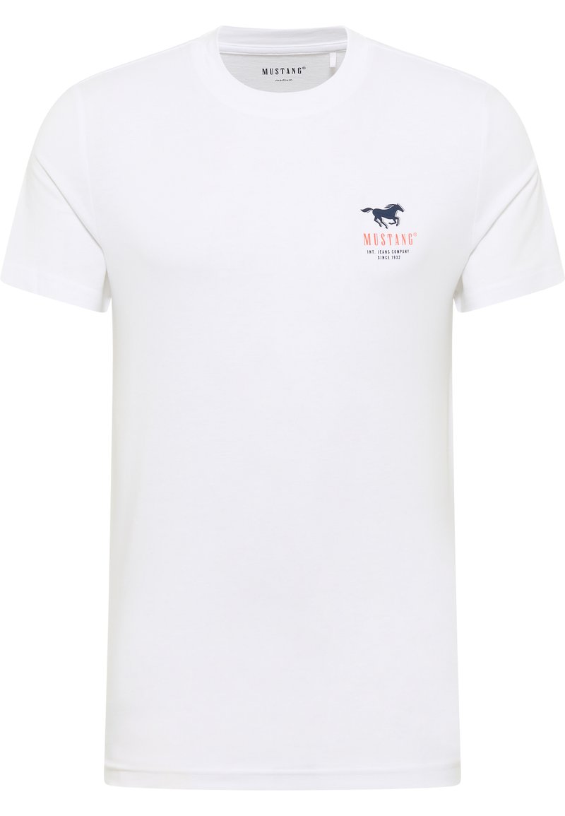 mustang T-shirt print wit mustang T-shirt print wit