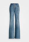 HIGH RISE FLARE JEAN - Kavbojke na trapez - dusk indigo wash