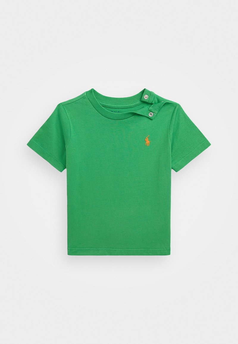 Polo Ralph Lauren - COTTON JERSEY CREWNECK T SHIRT - T-shirts - preppy green, Forstørre