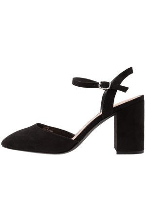 New Look Wide Fit Hoge hakken - black