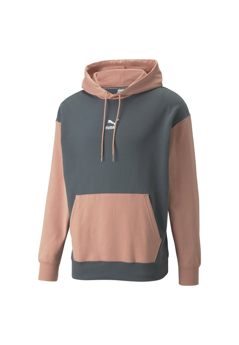 Herren Shirts | Puma CLASSICS BLOCK Kapuzenpullover dark slate/grau - PU84786 Herren Shirts | Puma CLASSICS BLOCK Kapuzenpullover dark slate/grau - PU84786