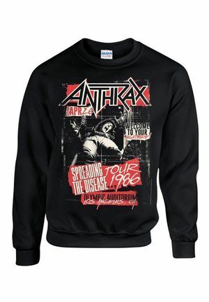 rockshirts ANTHRAX SPREADING THE DISASE   - Felpa - black