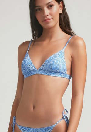 Robin Collection BANDANA AZZURRA SPORTY - Top de bikini - blue