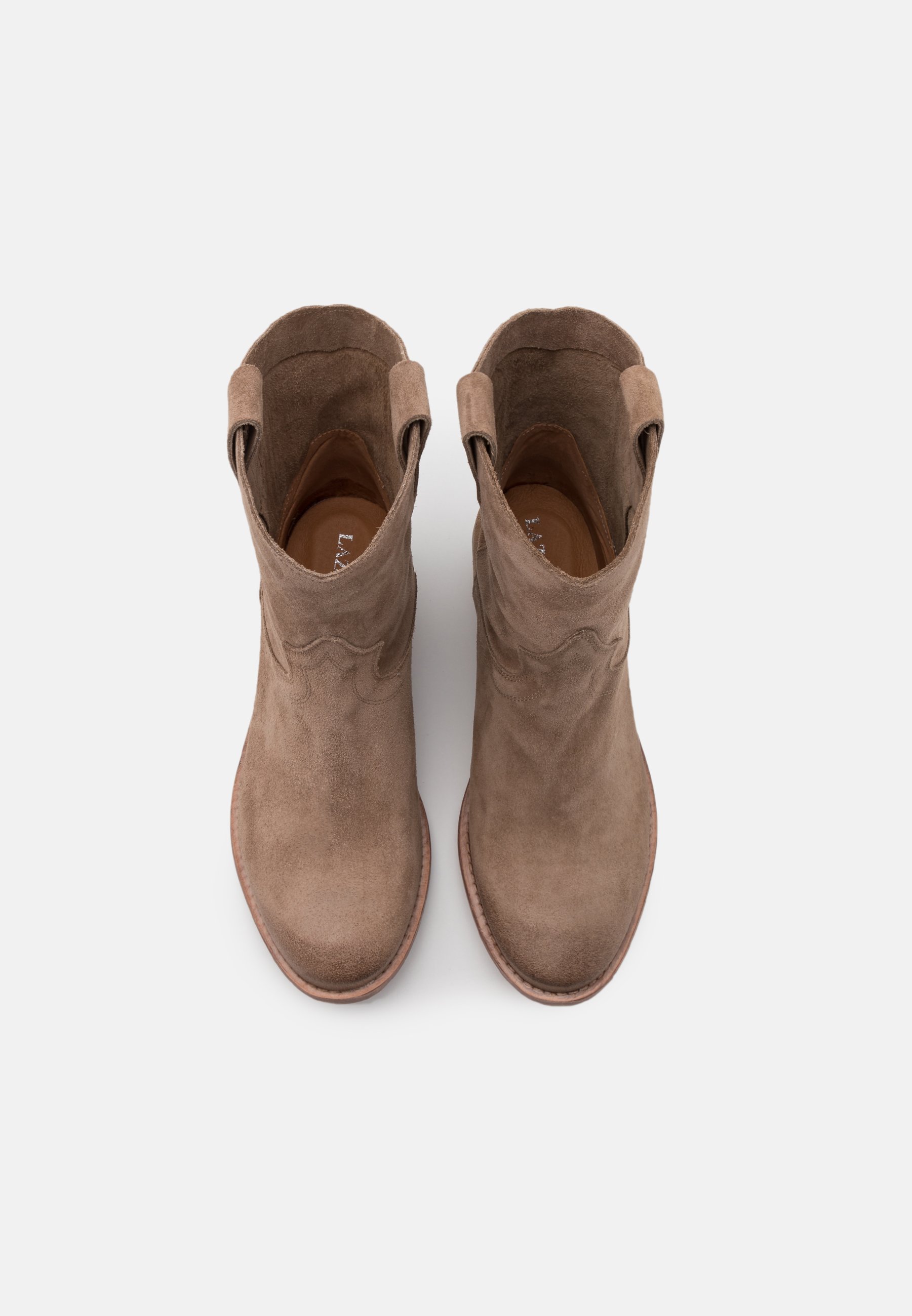 Lazamani Botines camperos - taupe/summer/marrón topo - Zalando.es