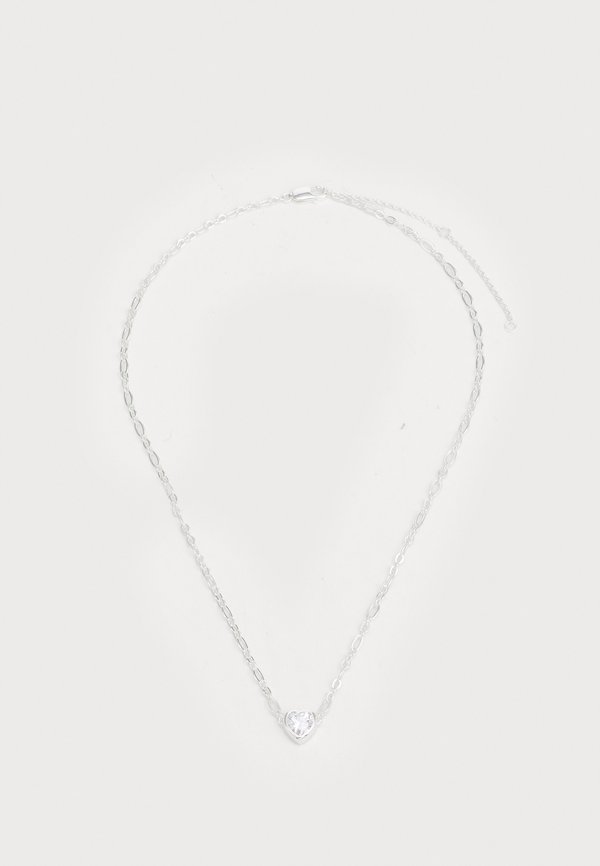 CHUNKY CHAIN HEART NECKLACE - Halskette