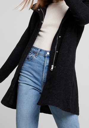 Halflange jas - black