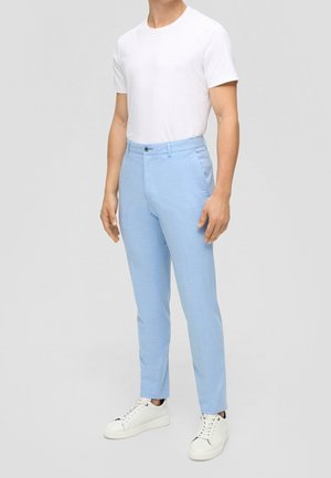 Chino - mottled light blue