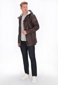 Schmuddelwedda Cappotto corto - dark brown