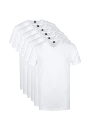 VERMONT V-NECK 6 PACK - T-shirt basic - wit