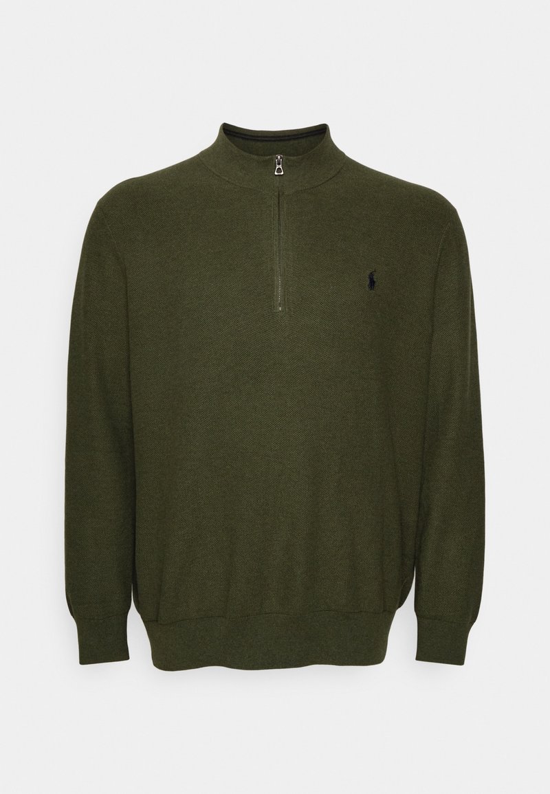 Polo Ralph Lauren Big & Tall Stickad tröja - olive