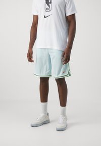 Nike Performance DNA SHORT - Sports shorts - glacier blue/barely volt/bright mandarin