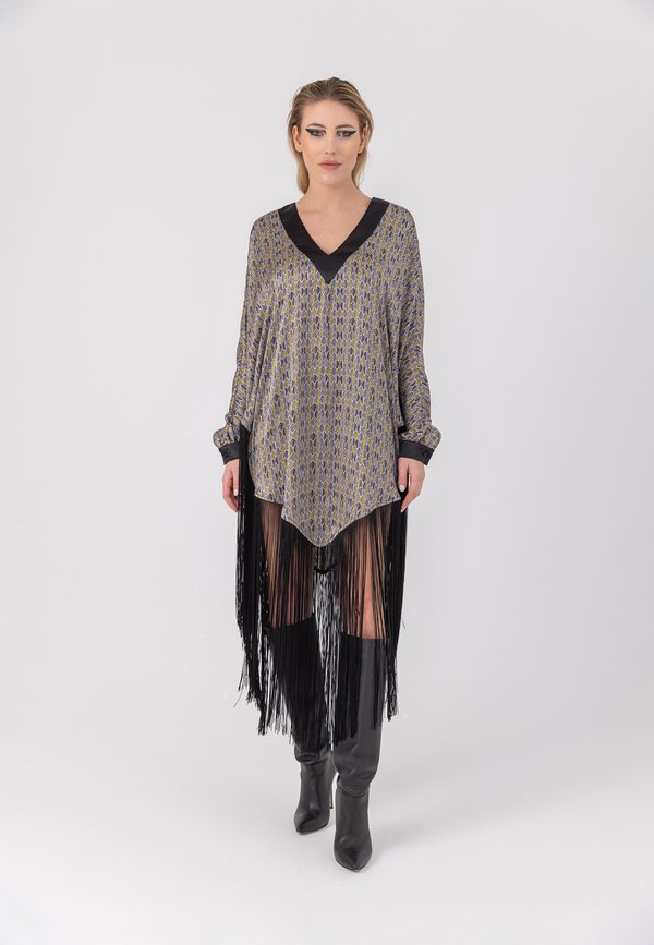 JENNIFER - Freizeitkleid - silber