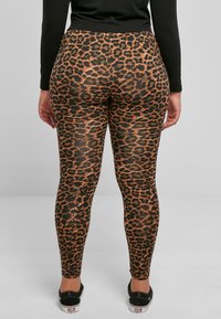 Urban Classics SOFT AOP - Legging (type pantalon) - darkleo
