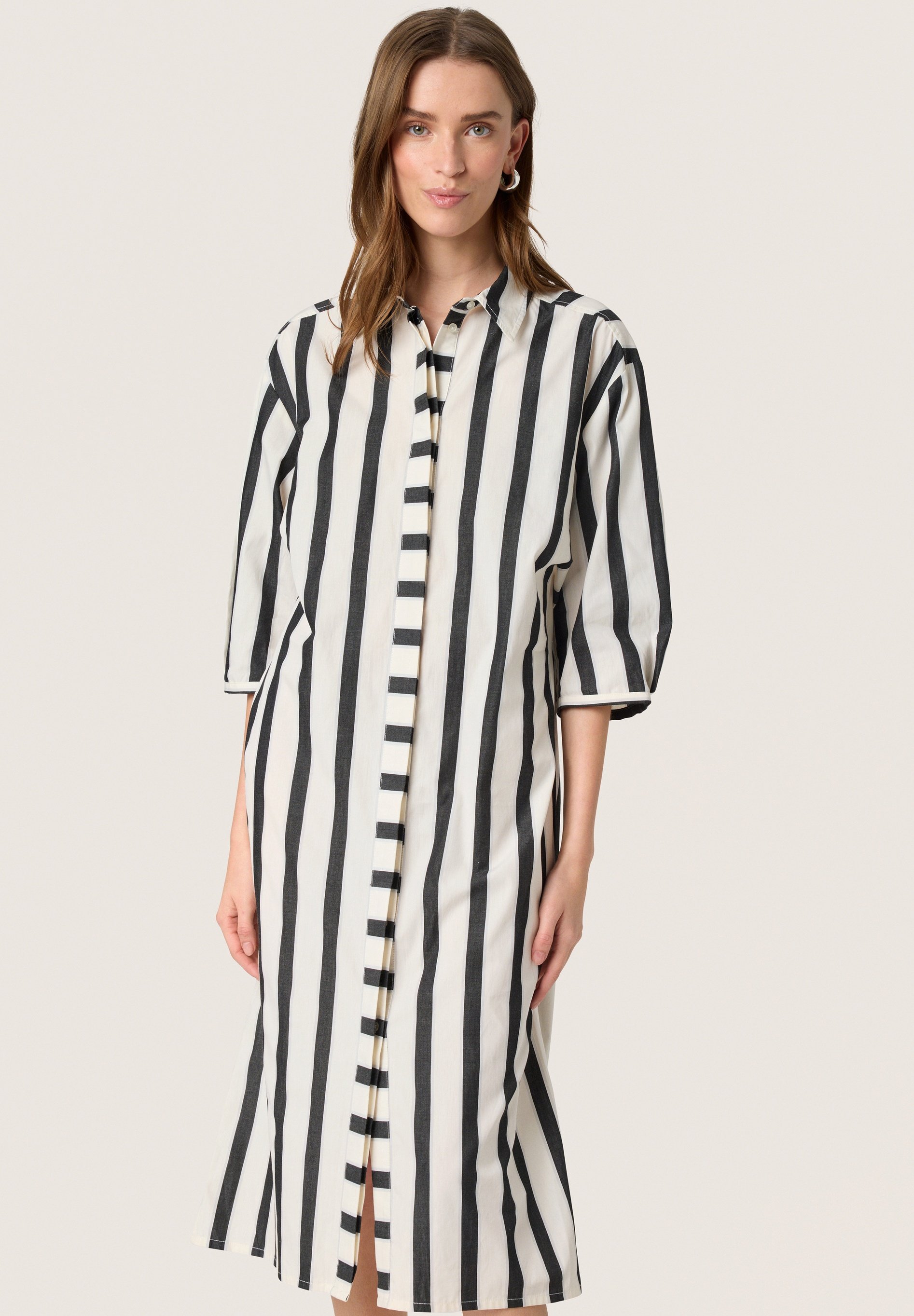 sachin and babi light blue dress Womens Black and White Striped Polo Midi Dress, Short Sleeve Button Front  Bodycon Sundress, Casual Summer Dress for Brunch, Vacation, Everyday Wear