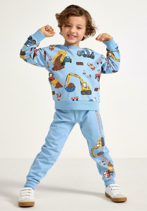 JOGGERS WITH BRUSHED INSIDE  SET - Trainingspak - light blue