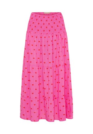 NATASJA - A-snit nederdel - fuxia