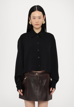 Skjortebluse - black