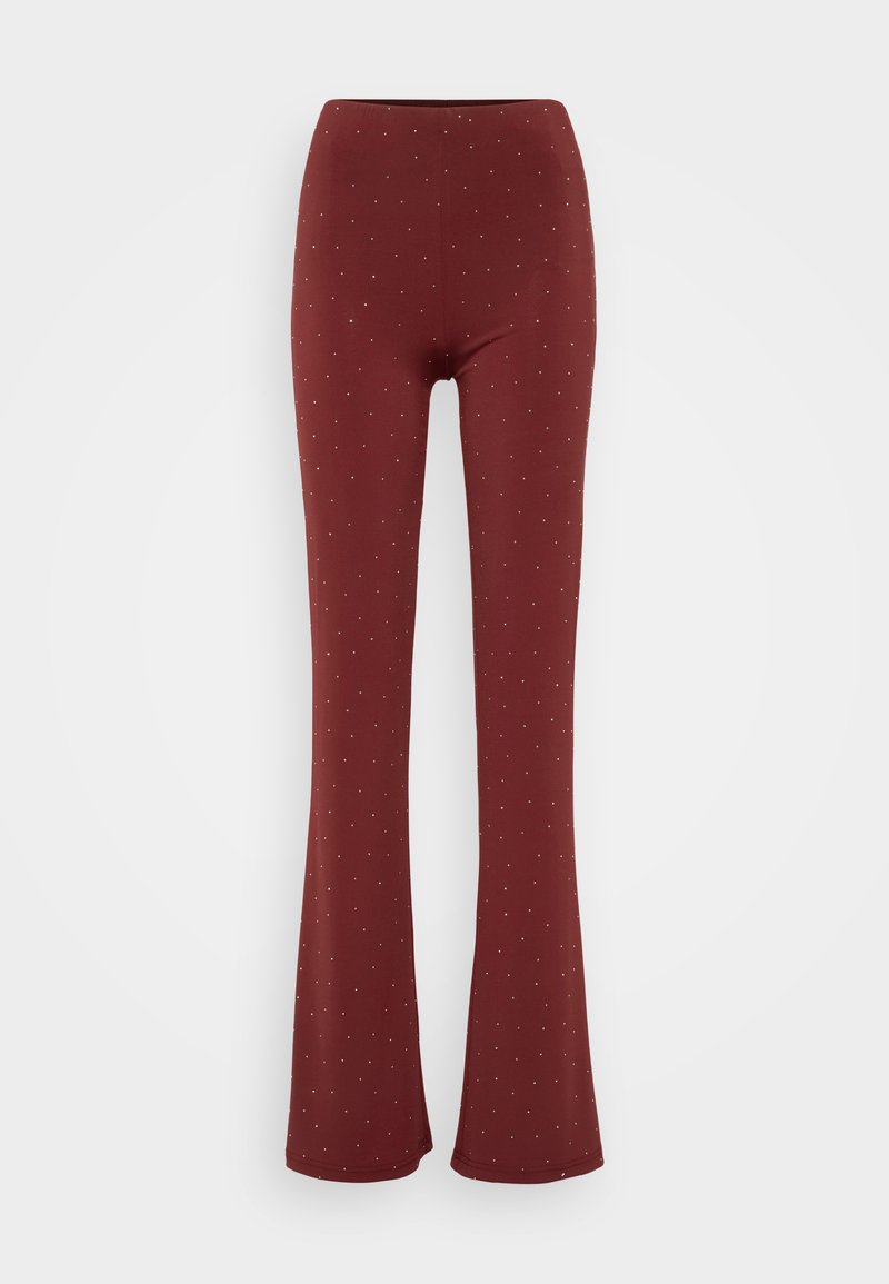 Only Tall Broek bordeauxrood