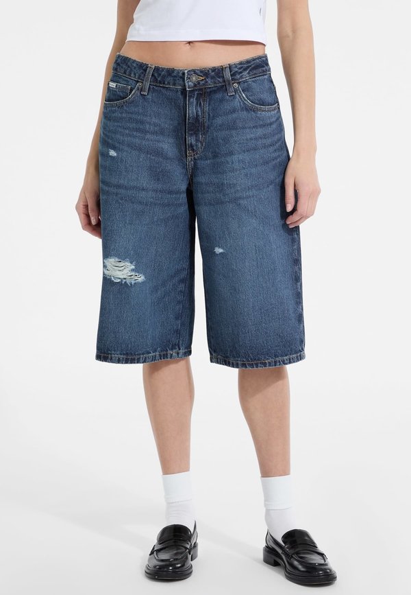 Jeans Shorts - blau