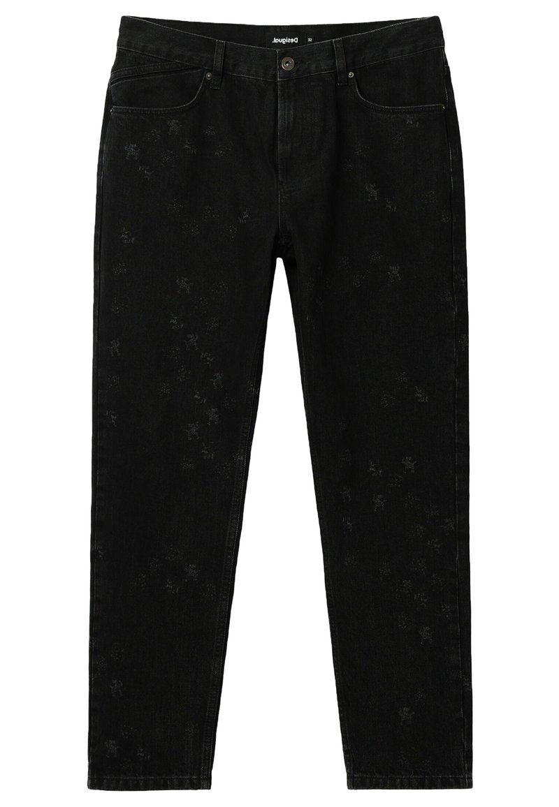 Desigual Straight leg jeans zwart