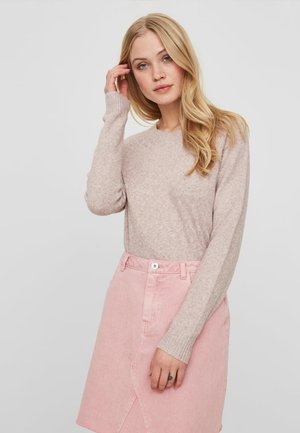 VMDOFFY O-NECK - Maglione - Woodrose