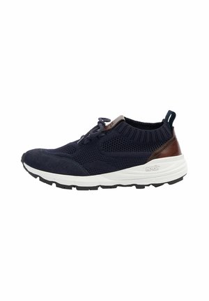 Sneakers - blue - knit