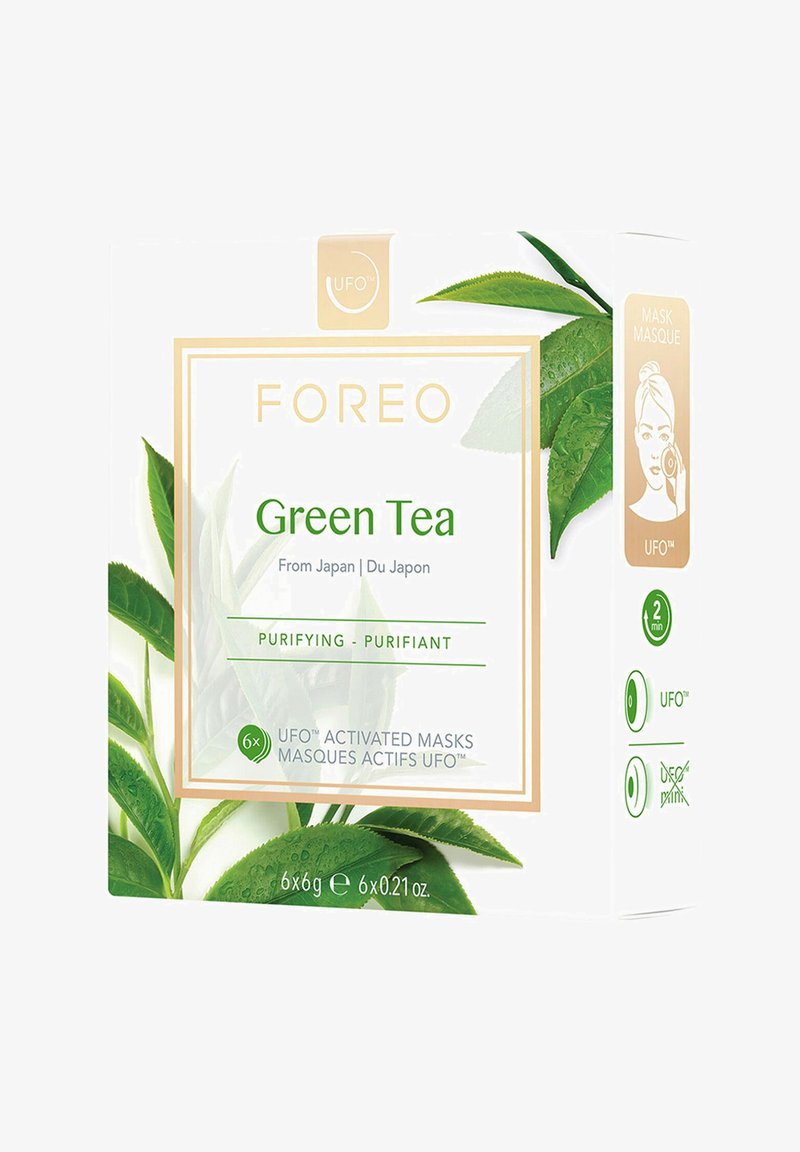 Foreo FOREO GREEN TEA UFO ACTIVATED FACIAL MASK FOR BLEMISH-PRONE OILY SKIN - Face mask