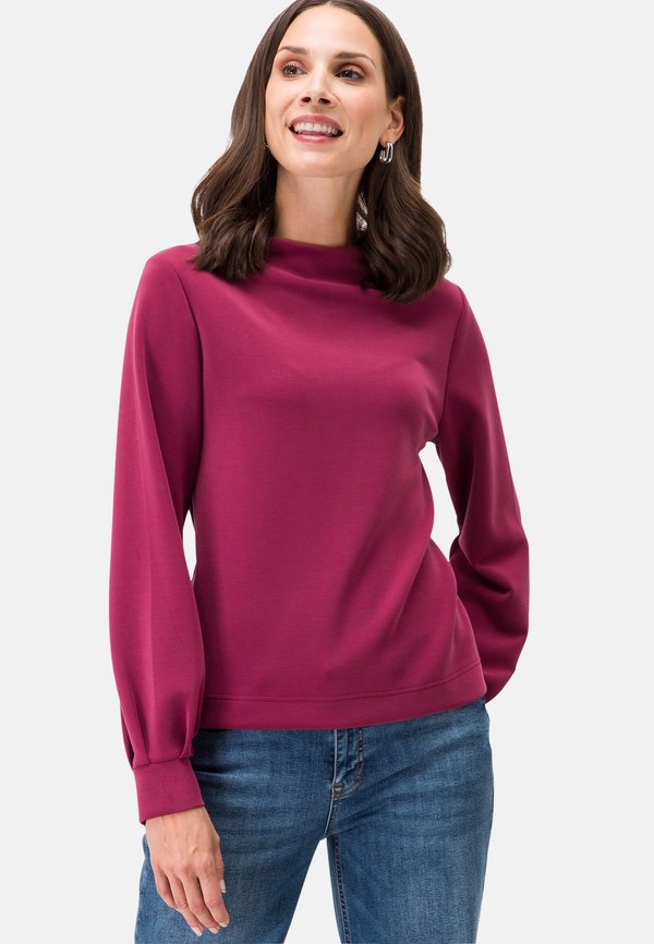 MIT HOHEM KRAGEN - Sweatshirt - rhododendron