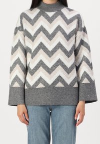 ONLY Strickpullover - grey