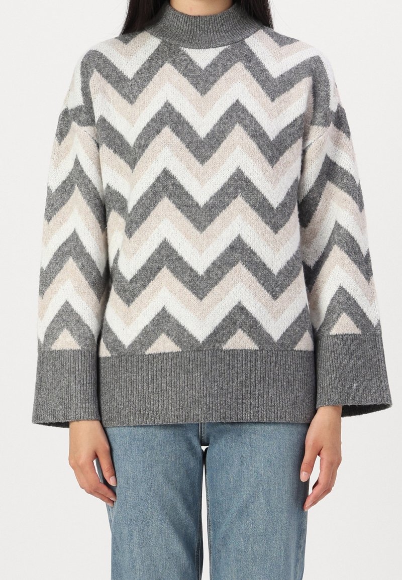 ONLY Strickpullover - grey