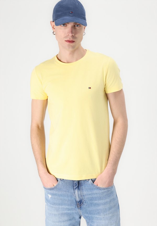 STRETCH SLIM FIT TEE - Basic T-shirt - citronella4