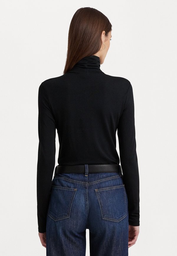 STRETCH JERSEY ROLL NECK - Long sleeved top2