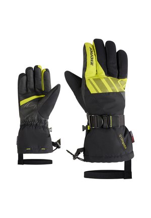 GHALION - Gloves - black.electric grass