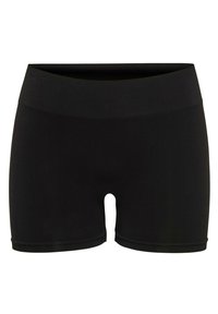 MINI STRETCH FITNESS RADLER UNTERROCK HOT 2 PACK - Shorts - schwarz
