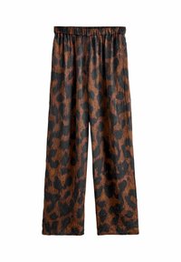 Unselected, brown animal print