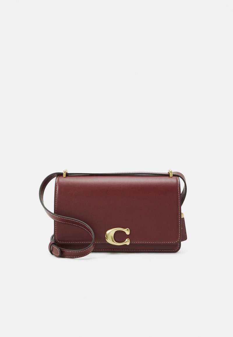 Coach BUNNY CHARM BANDIT SHOULDER - Borsa a tracolla - wine/bordeaux ...