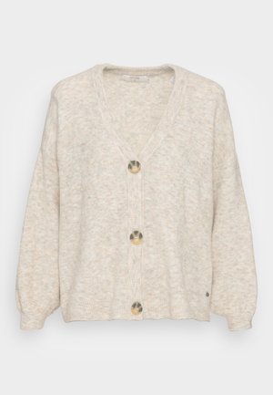 MERLE CARDIGAN - Gilet - oat melange