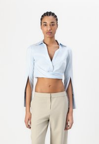 Elisabetta Franchi WOMEN BLOUSE - Bluse - sky blue